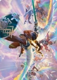 Starnheim Unleashed Art Card [Kaldheim Art Series] MTG Single Magic: The Gathering | Red Claw Gaming