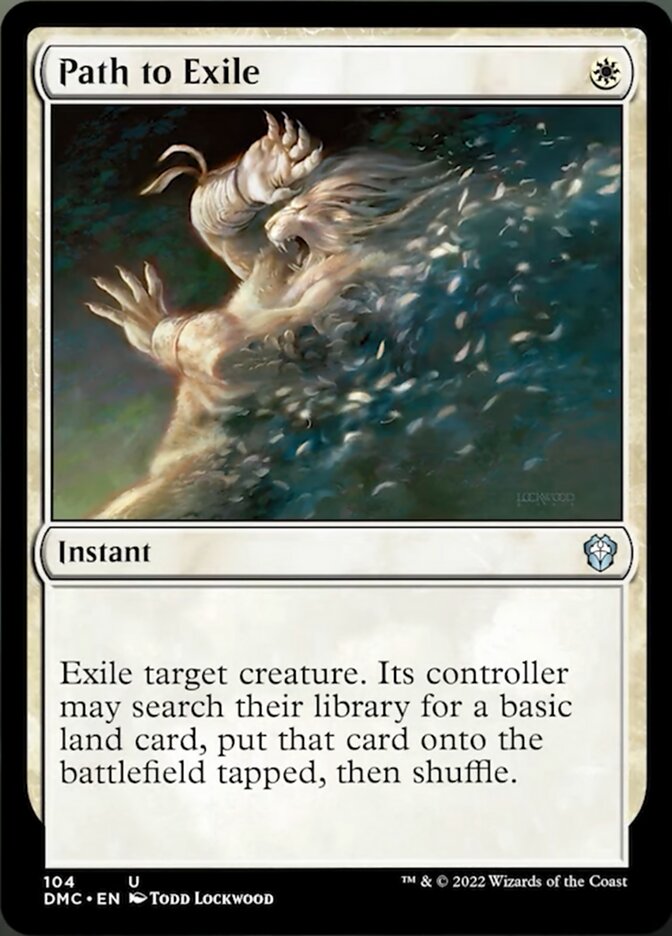 Path to Exile [Dominaria United Commander] MTG Single Magic: The Gathering | Red Claw Gaming