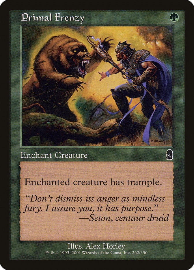 Primal Frenzy [Odyssey] MTG Single Magic: The Gathering | Red Claw Gaming