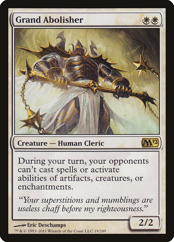 Grand Abolisher [Magic 2012] MTG Single Magic: The Gathering | Red Claw Gaming