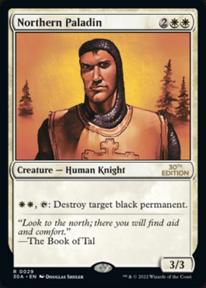 Northern Paladin [30th Anniversary Edition] MTG Single Magic: The Gathering | Red Claw Gaming
