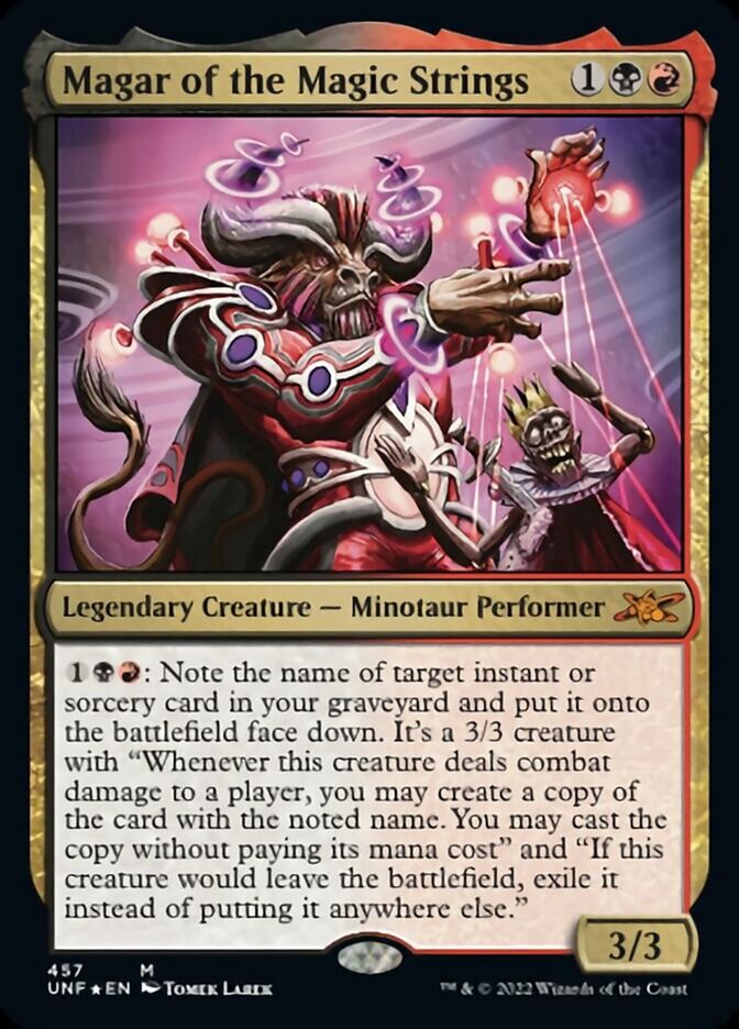 Magar of the Magic Strings (Galaxy Foil) [Unfinity] MTG Single Magic: The Gathering    | Red Claw Gaming