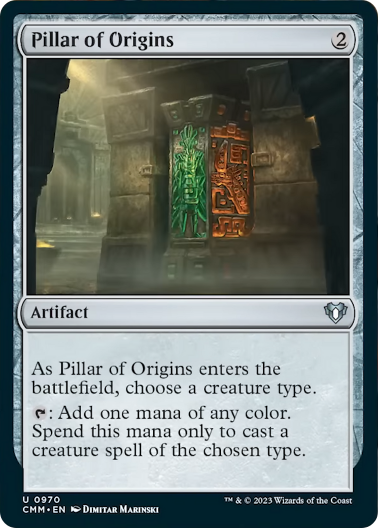 Pillar of Origins [Commander Masters] MTG Single Magic: The Gathering | Red Claw Gaming