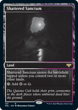 Shattered Sanctum [Innistrad: Double Feature] MTG Single Magic: The Gathering | Red Claw Gaming