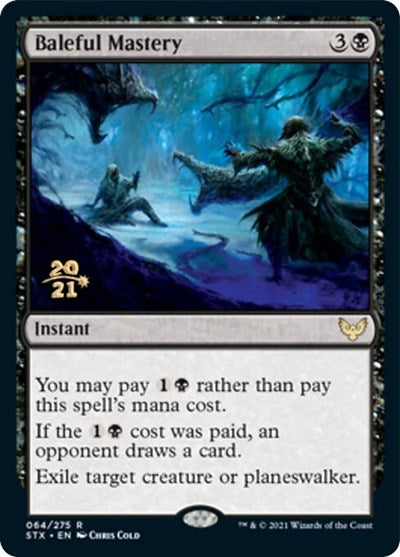 Baleful Mastery [Strixhaven: School of Mages Prerelease Promos] MTG Single Magic: The Gathering | Red Claw Gaming