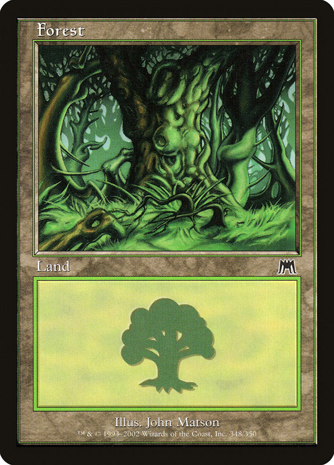 Forest (348) [Onslaught] MTG Single Magic: The Gathering | Red Claw Gaming