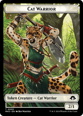 Eldrazi Spawn // Cat Warrior Double-Sided Token [Modern Horizons 3 Tokens] MTG Single Magic: The Gathering | Red Claw Gaming