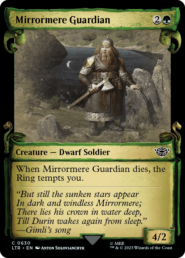 Mirrormere Guardian [The Lord of the Rings: Tales of Middle-Earth Showcase Scrolls] MTG Single Magic: The Gathering | Red Claw Gaming