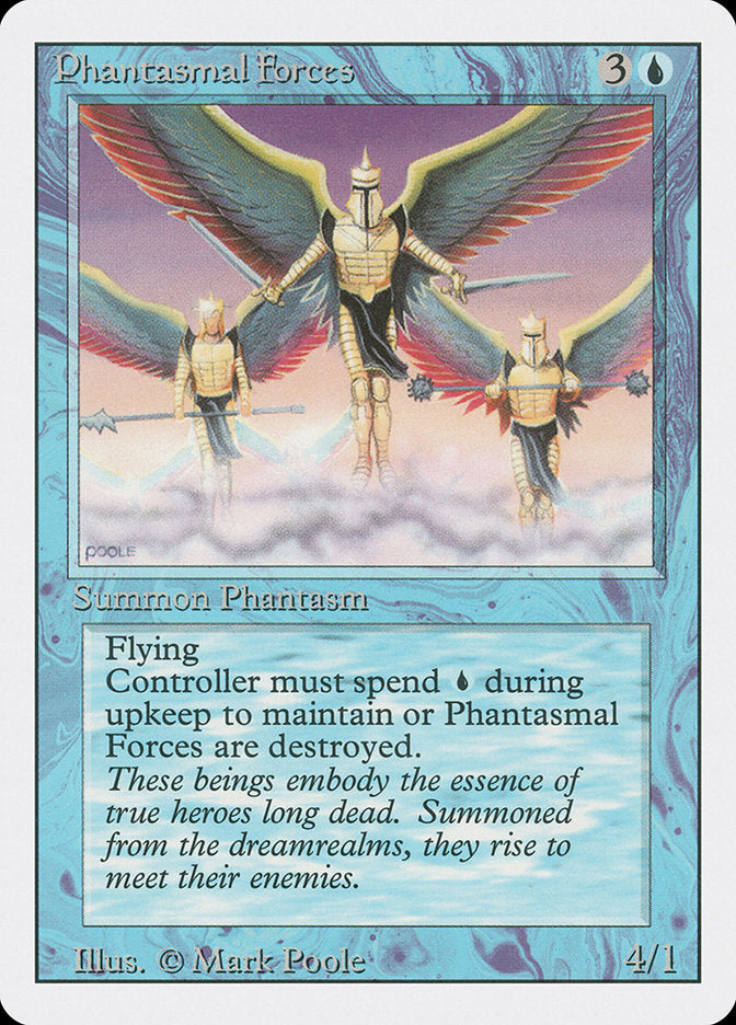 Phantasmal Forces [Revised Edition] MTG Single Magic: The Gathering | Red Claw Gaming