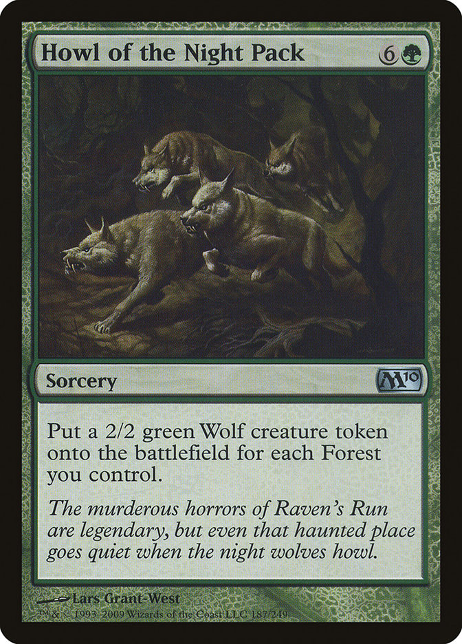 Howl of the Night Pack [Magic 2010] MTG Single Magic: The Gathering | Red Claw Gaming
