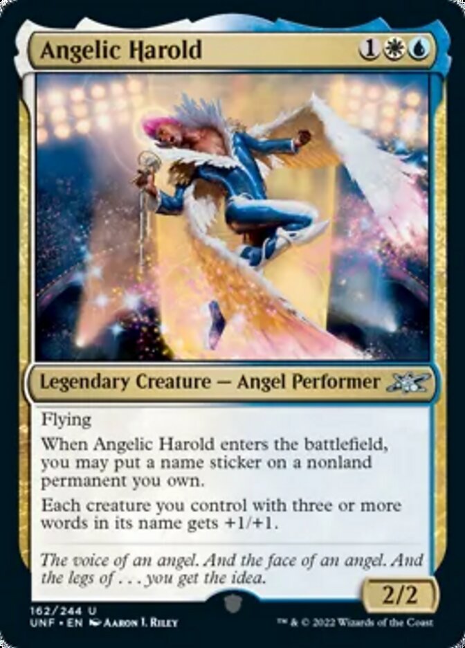 Angelic Harold [Unfinity] MTG Single Magic: The Gathering    | Red Claw Gaming