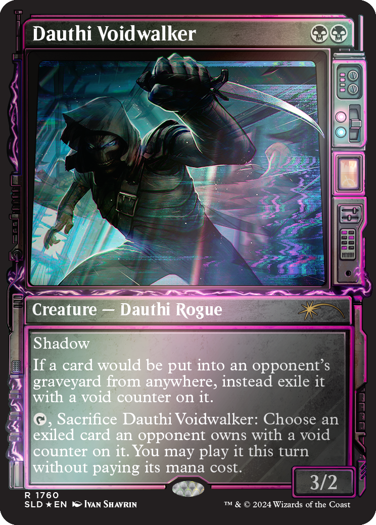 Dauthi Voidwalker (Rainbow Foil) [Secret Lair Drop Series] MTG Single Magic: The Gathering | Red Claw Gaming