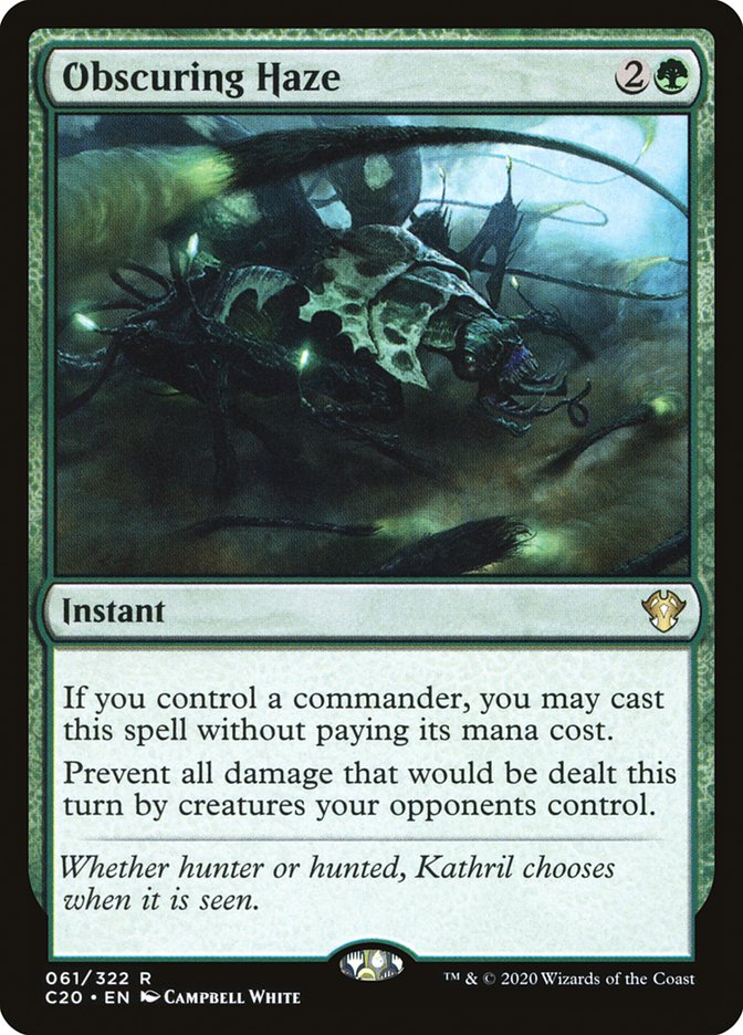 Obscuring Haze [Commander 2020] MTG Single Magic: The Gathering | Red Claw Gaming