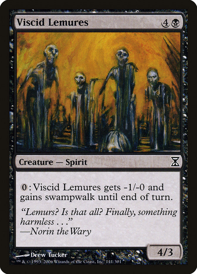 Viscid Lemures [Time Spiral] MTG Single Magic: The Gathering | Red Claw Gaming