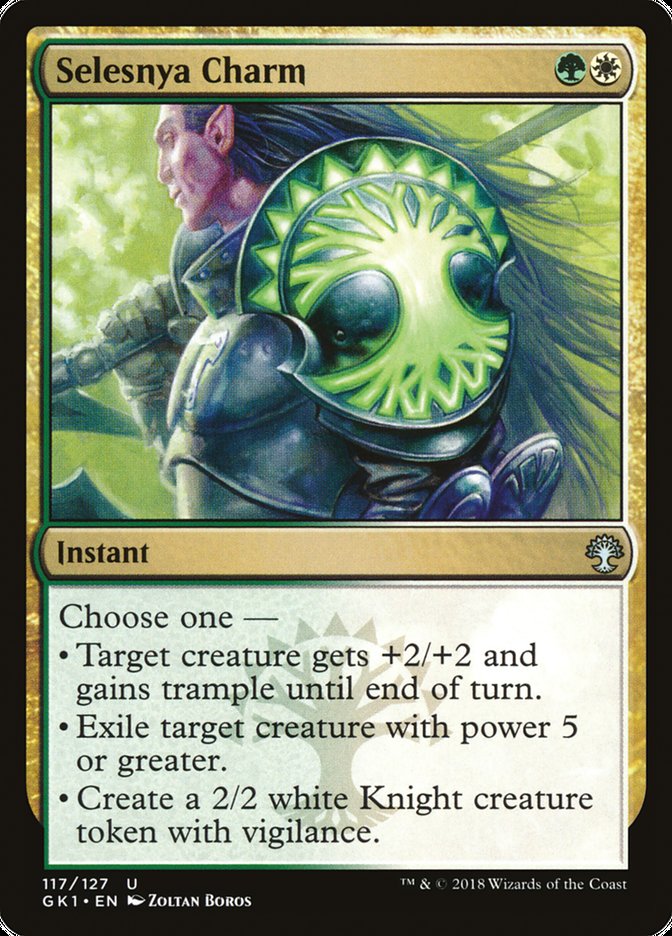 Selesnya Charm [Guilds of Ravnica Guild Kit] MTG Single Magic: The Gathering | Red Claw Gaming