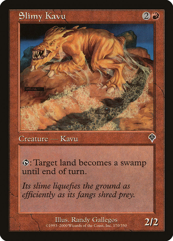 Slimy Kavu [Invasion] MTG Single Magic: The Gathering | Red Claw Gaming
