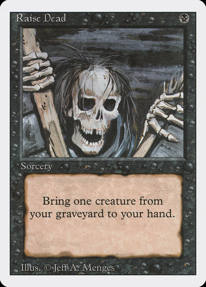 Raise Dead [Revised Edition] MTG Single Magic: The Gathering | Red Claw Gaming