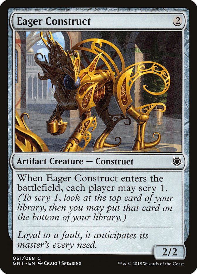 Eager Construct [Game Night 2018] MTG Single Magic: The Gathering | Red Claw Gaming