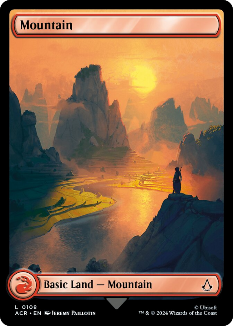 Mountain (0108) [Assassin's Creed] MTG Single Magic: The Gathering | Red Claw Gaming