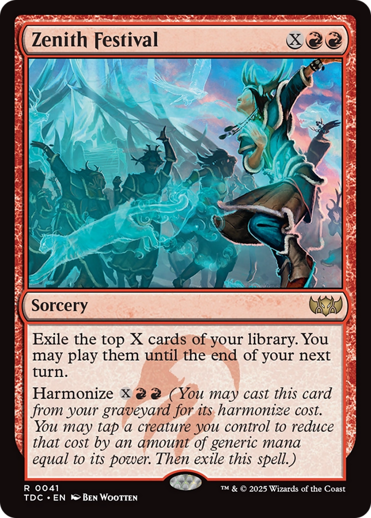 Zenith Festival [Tarkir: Dragonstorm Commander] MTG Single Magic: The Gathering | Red Claw Gaming