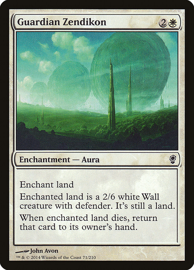 Guardian Zendikon [Conspiracy] MTG Single Magic: The Gathering | Red Claw Gaming