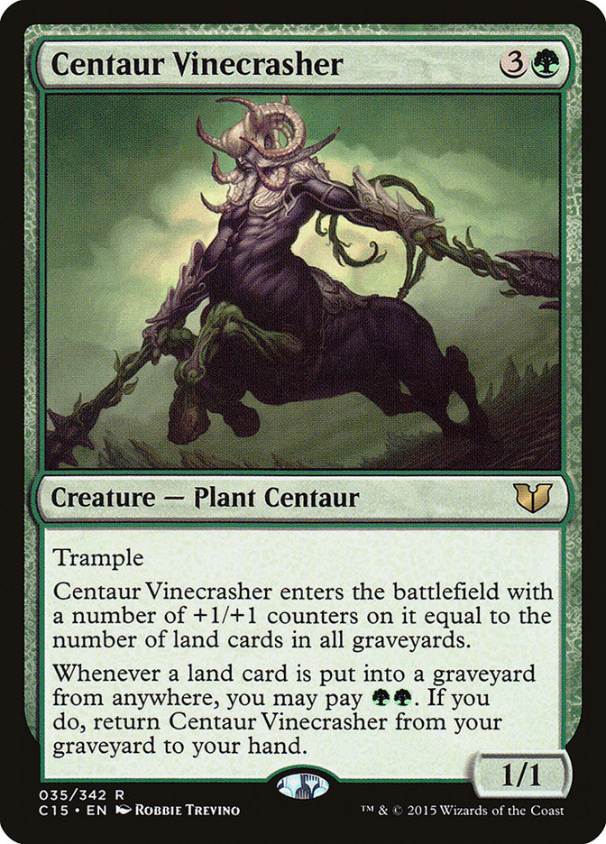 Centaur Vinecrasher [Commander 2015] MTG Single Magic: The Gathering | Red Claw Gaming
