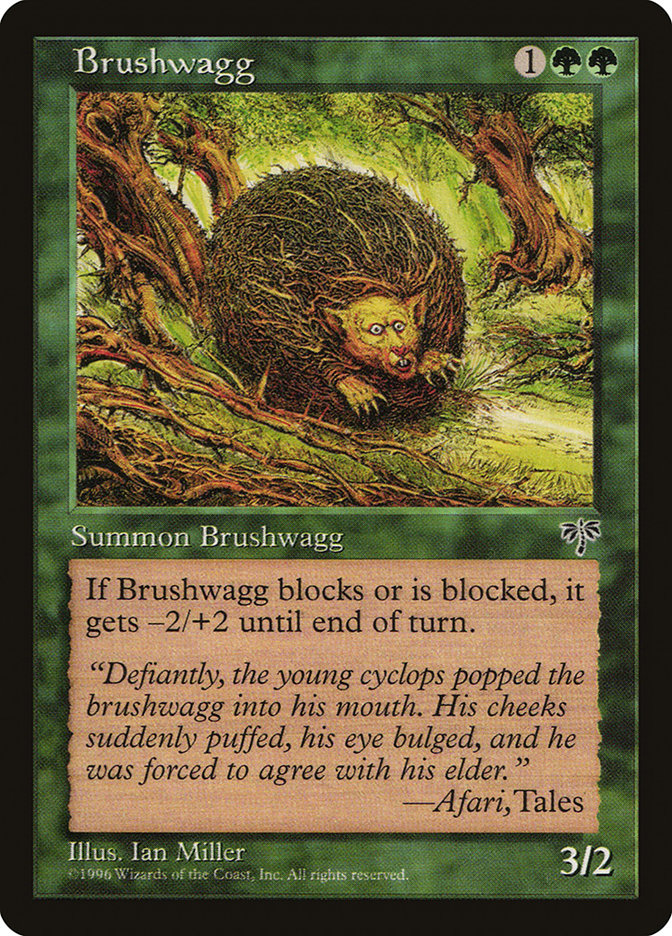 Brushwagg [Mirage] MTG Single Magic: The Gathering | Red Claw Gaming