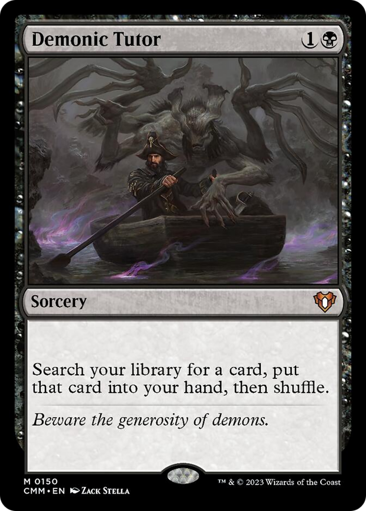 Demonic Tutor [Commander Masters] MTG Single Magic: The Gathering | Red Claw Gaming