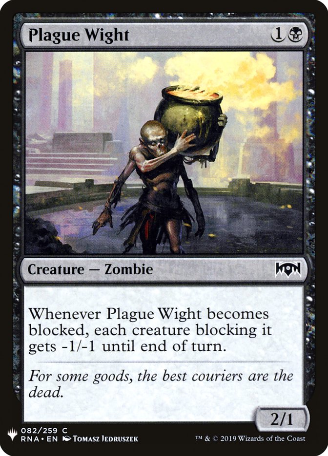Plague Wight [Mystery Booster] MTG Single Magic: The Gathering | Red Claw Gaming