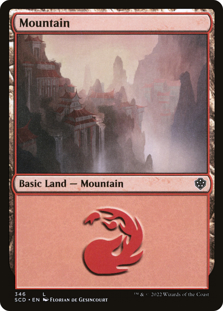 Mountain (346) [Starter Commander Decks] MTG Single Magic: The Gathering | Red Claw Gaming