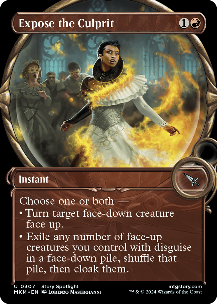 Expose the Culprit (Showcase) [Murders at Karlov Manor] MTG Single Magic: The Gathering    | Red Claw Gaming