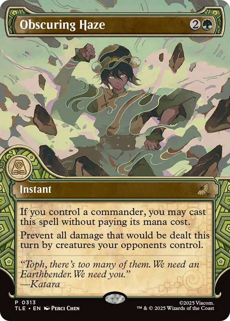 Obscuring Haze (Showcase) [Avatar: The Last Airbender: Eternal-Legal] MTG Single Magic: The Gathering | Red Claw Gaming