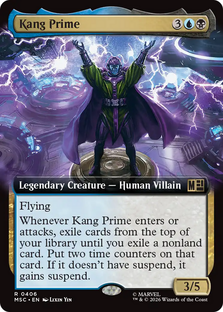 Kang Prime (Extended Art) [Marvel Super Heroes Commander] | Red Claw Gaming