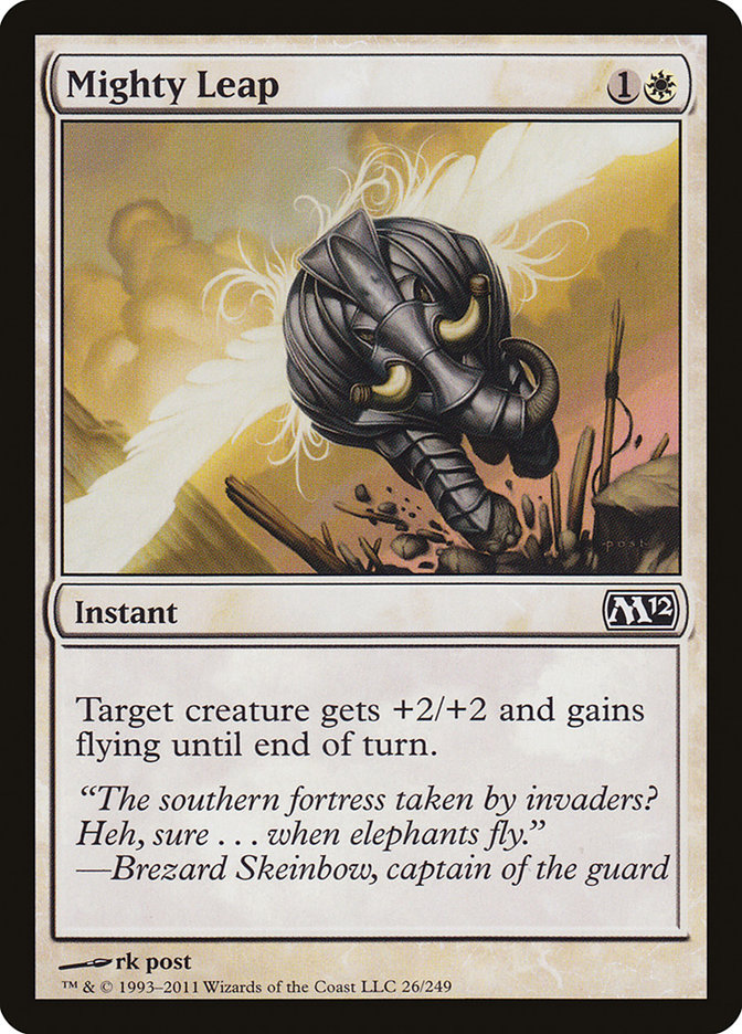 Mighty Leap [Magic 2012] MTG Single Magic: The Gathering | Red Claw Gaming