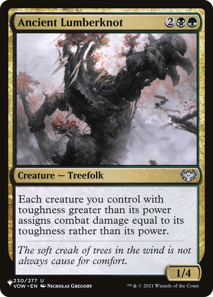 Ancient Lumberknot [The List] MTG Single Magic: The Gathering | Red Claw Gaming