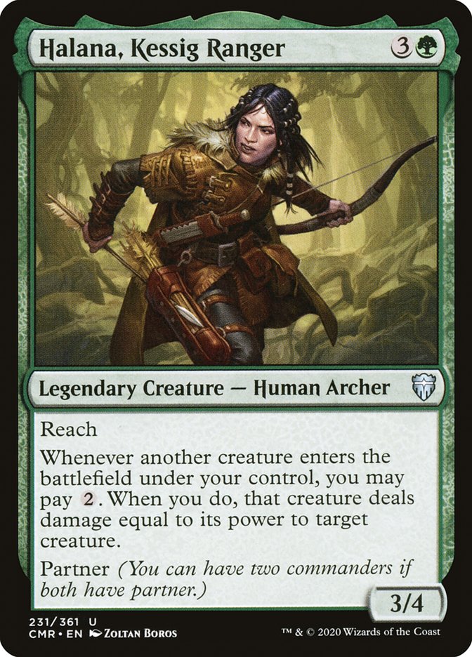 Halana, Kessig Ranger [Commander Legends] MTG Single Magic: The Gathering | Red Claw Gaming