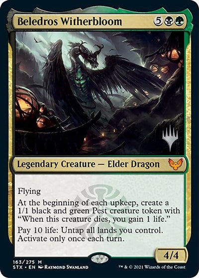 Beledros Witherbloom (Promo Pack) [Strixhaven: School of Mages Promos] MTG Single Magic: The Gathering | Red Claw Gaming