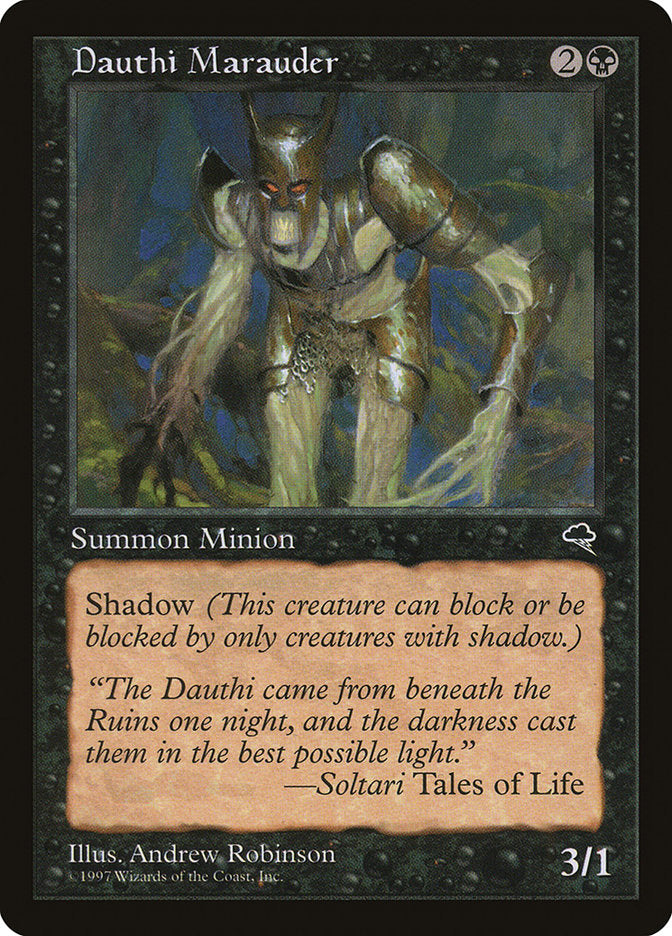 Dauthi Marauder [Tempest] MTG Single Magic: The Gathering | Red Claw Gaming