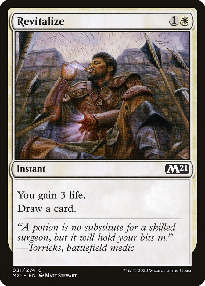 Revitalize [Core Set 2021] MTG Single Magic: The Gathering | Red Claw Gaming