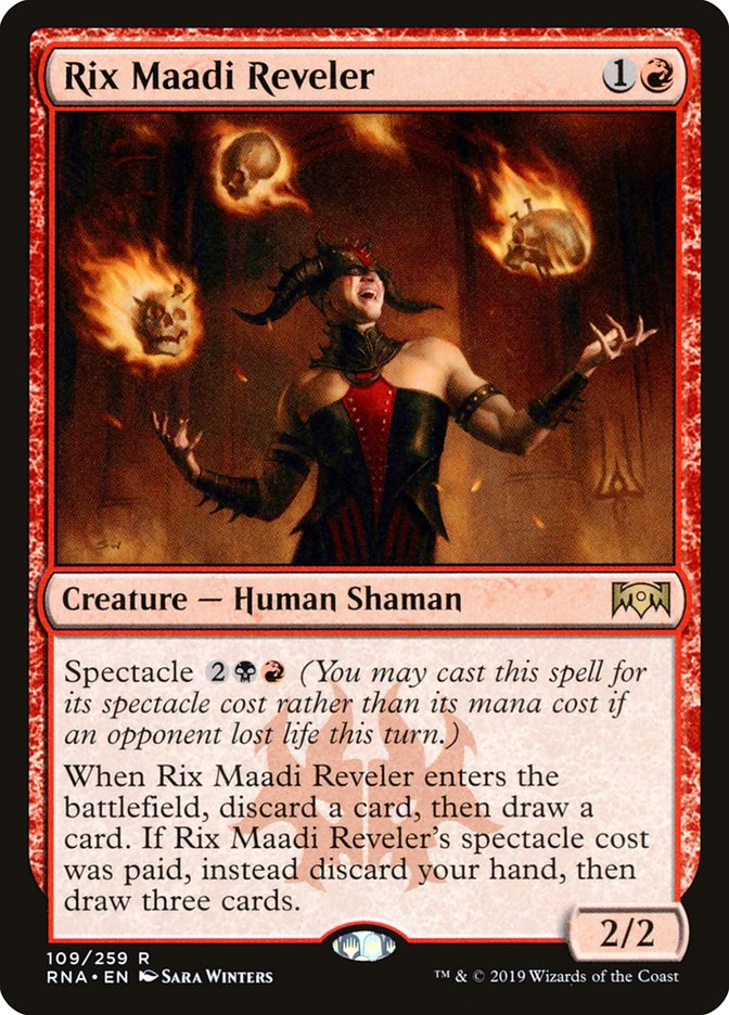 Rix Maadi Reveler [Ravnica Allegiance] MTG Single Magic: The Gathering | Red Claw Gaming
