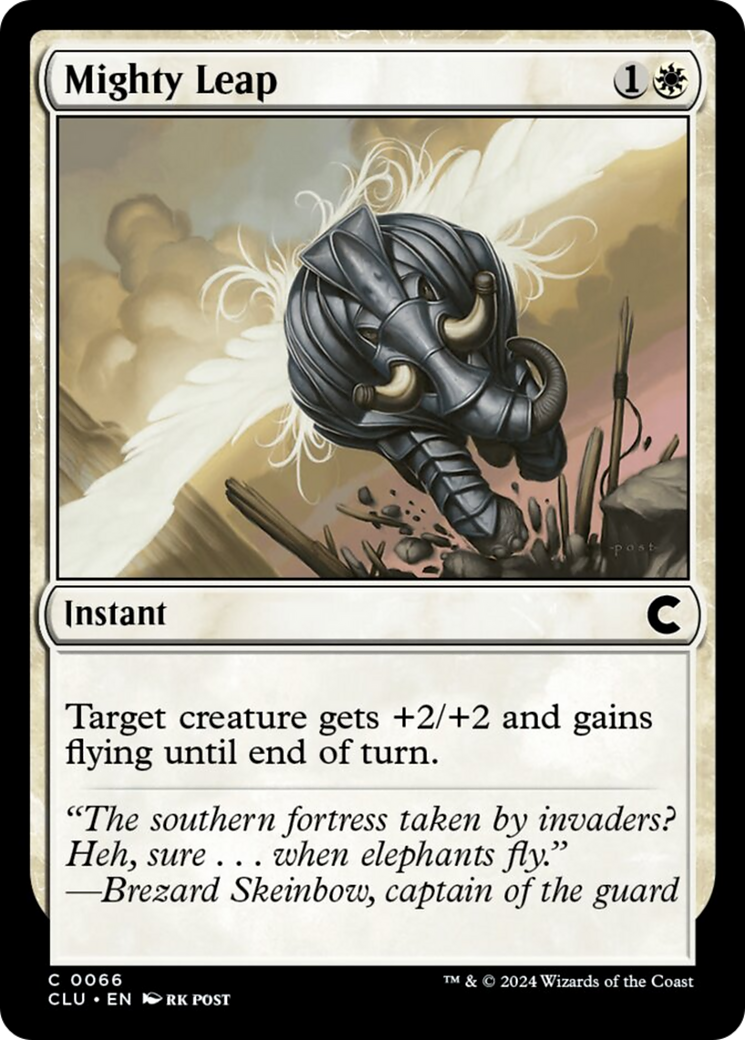 Mighty Leap [Ravnica: Clue Edition] MTG Single Magic: The Gathering | Red Claw Gaming