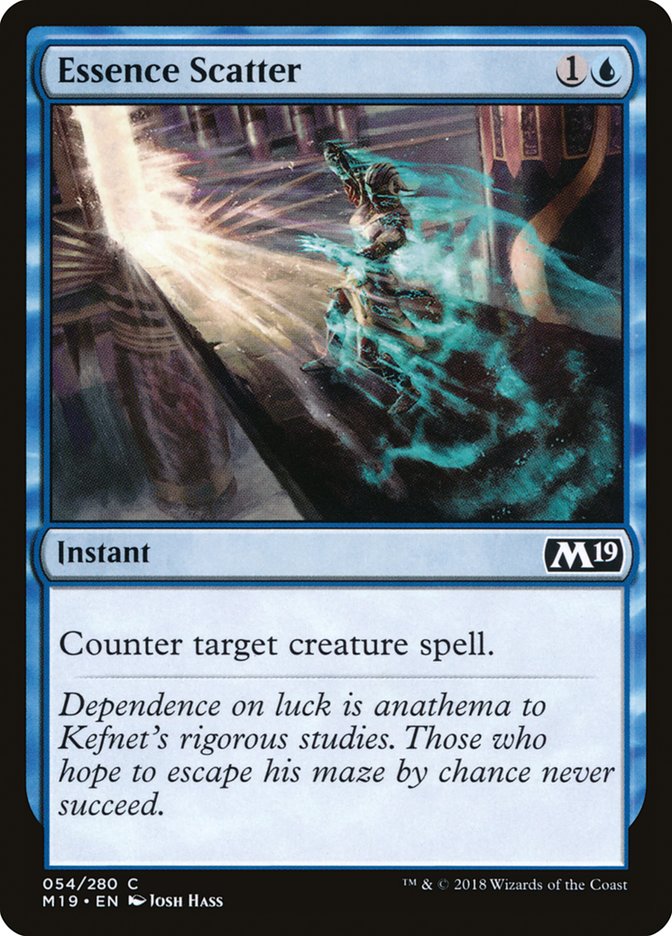 Essence Scatter [Core Set 2019] MTG Single Magic: The Gathering | Red Claw Gaming