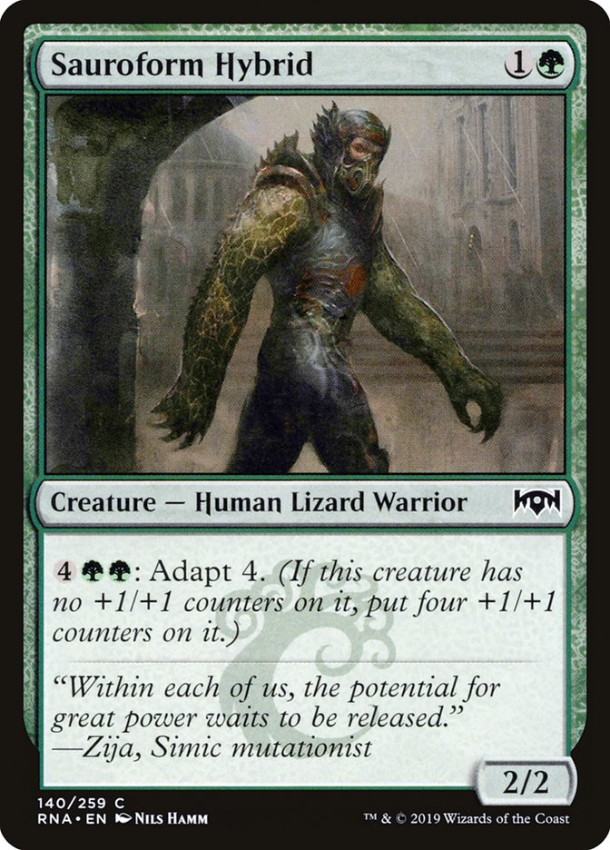 Sauroform Hybrid [Ravnica Allegiance] MTG Single Magic: The Gathering | Red Claw Gaming