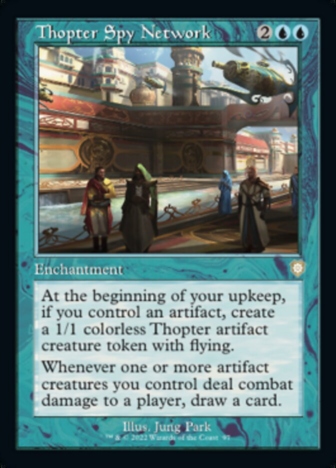 Thopter Spy Network (Retro) [The Brothers' War Commander] MTG Single Magic: The Gathering | Red Claw Gaming