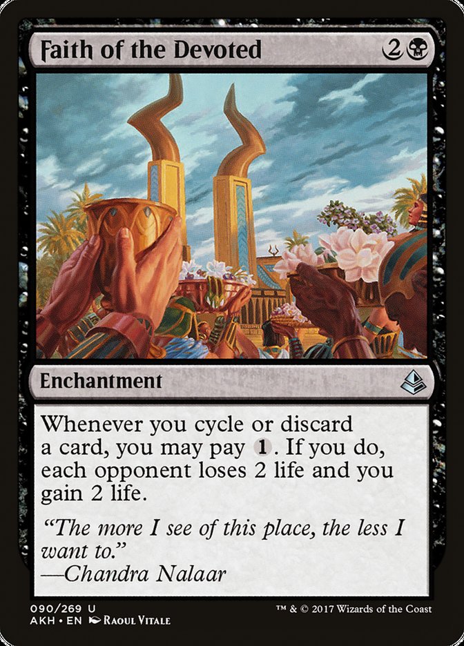 Faith of the Devoted [Amonkhet] MTG Single Magic: The Gathering | Red Claw Gaming