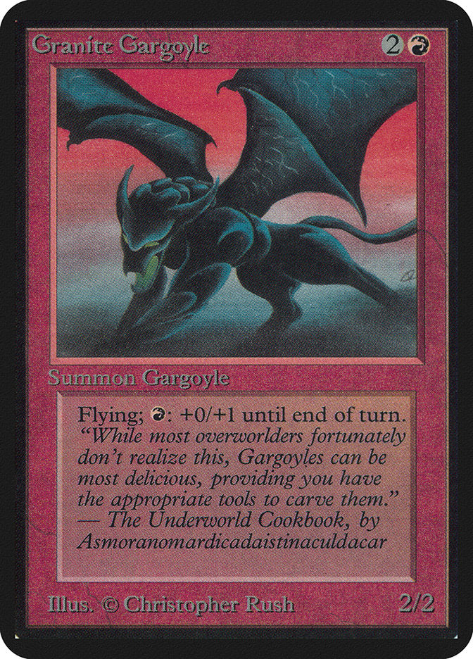 Granite Gargoyle [Alpha Edition] MTG Single Magic: The Gathering | Red Claw Gaming
