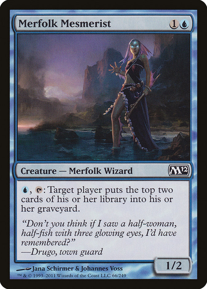 Merfolk Mesmerist [Magic 2012] MTG Single Magic: The Gathering | Red Claw Gaming