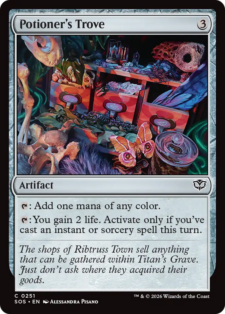 Potioner's Trove [Secrets of Strixhaven] MTG Single Magic: The Gathering | Red Claw Gaming