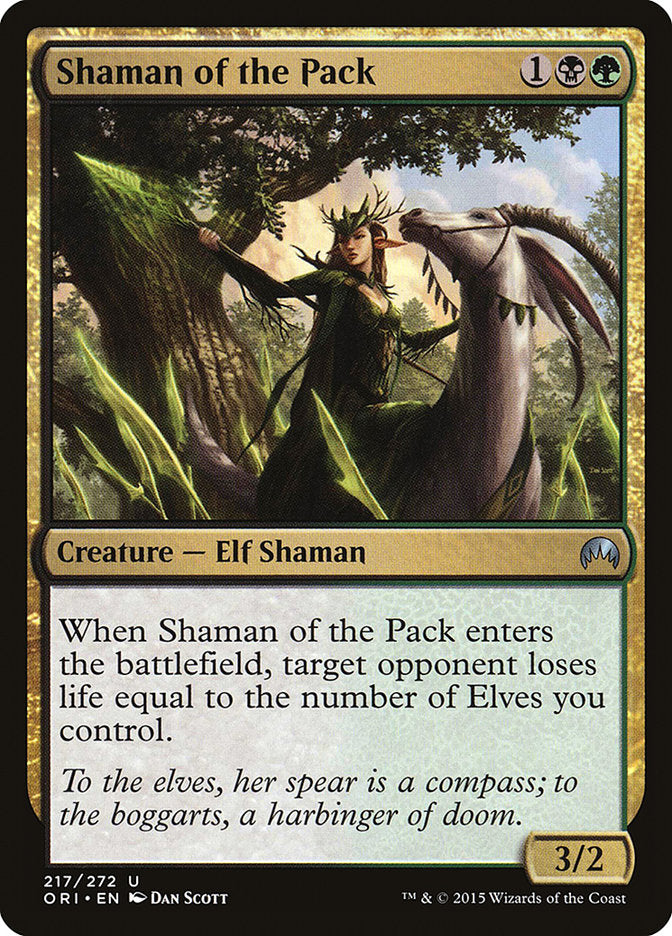 Shaman of the Pack [Magic Origins] MTG Single Magic: The Gathering | Red Claw Gaming