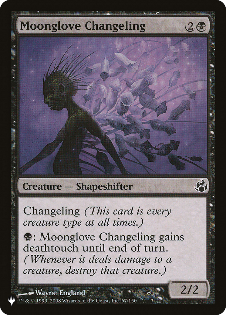 Moonglove Changeling [The List] MTG Single Magic: The Gathering | Red Claw Gaming